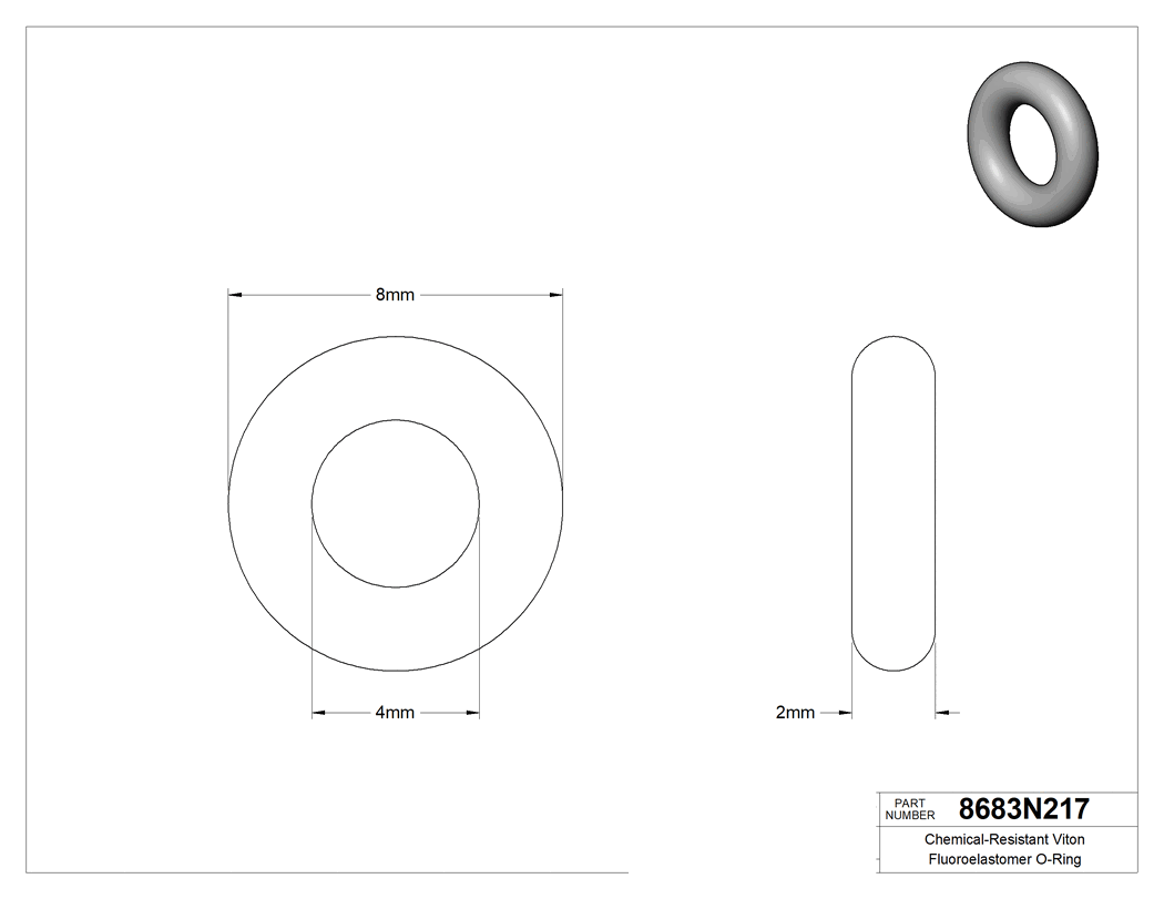 Technical drawing - 8683N217